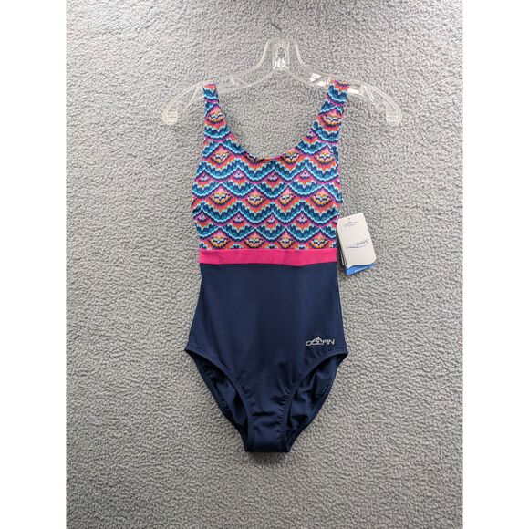 NWT Dolfin Aquashape Women's Moderate Scoop Back Swimsuit sz 6 - Picture 1 of 12